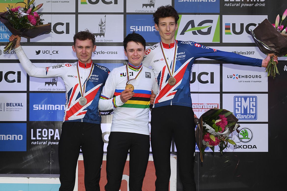 The top three