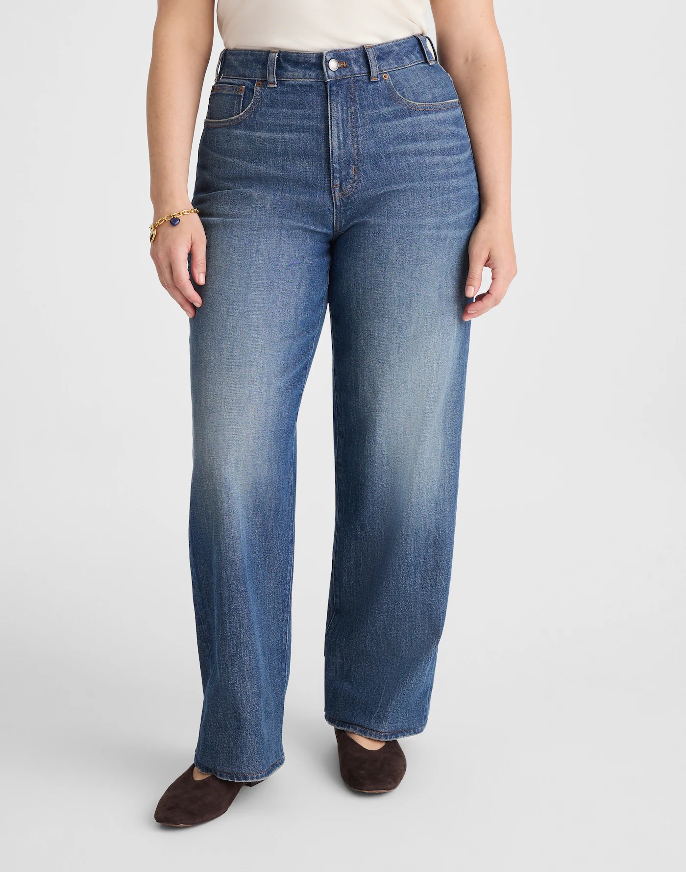 The Perfect Vintage Wide-Leg Jeans