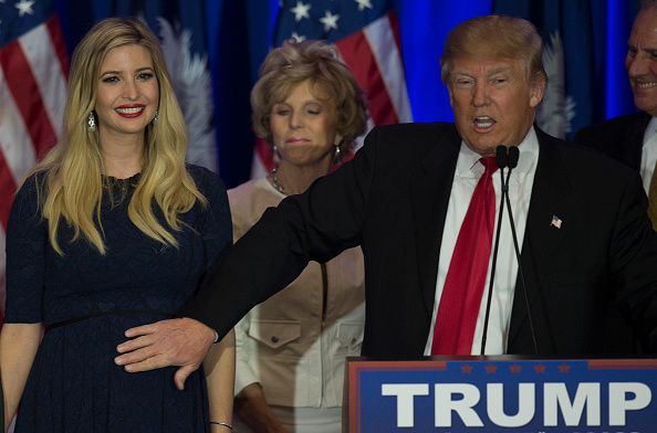 Donald and Ivanka Trump.