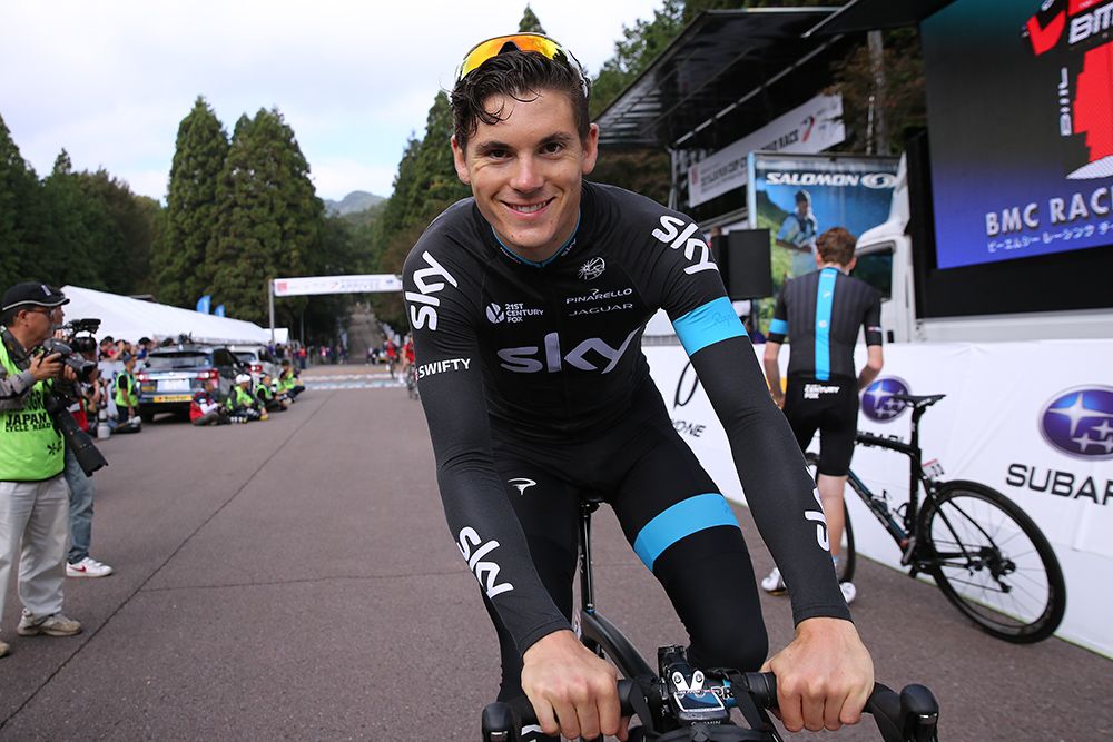 Ben Swift at the start