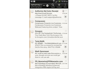 HTC One S Email App