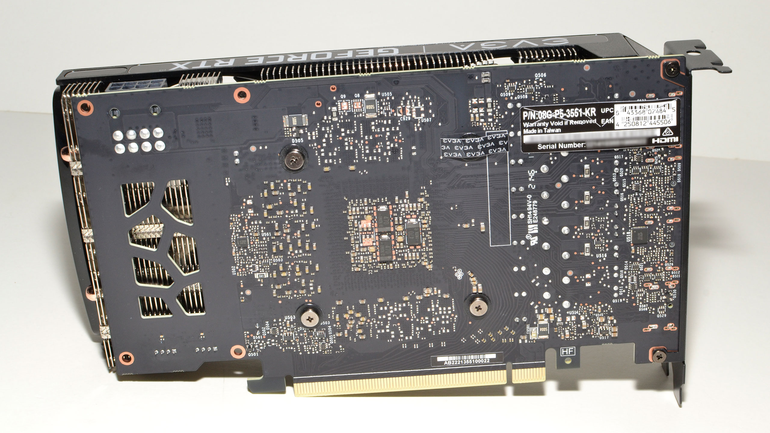 EVGA GeForce RTX 3050 XC Black photos