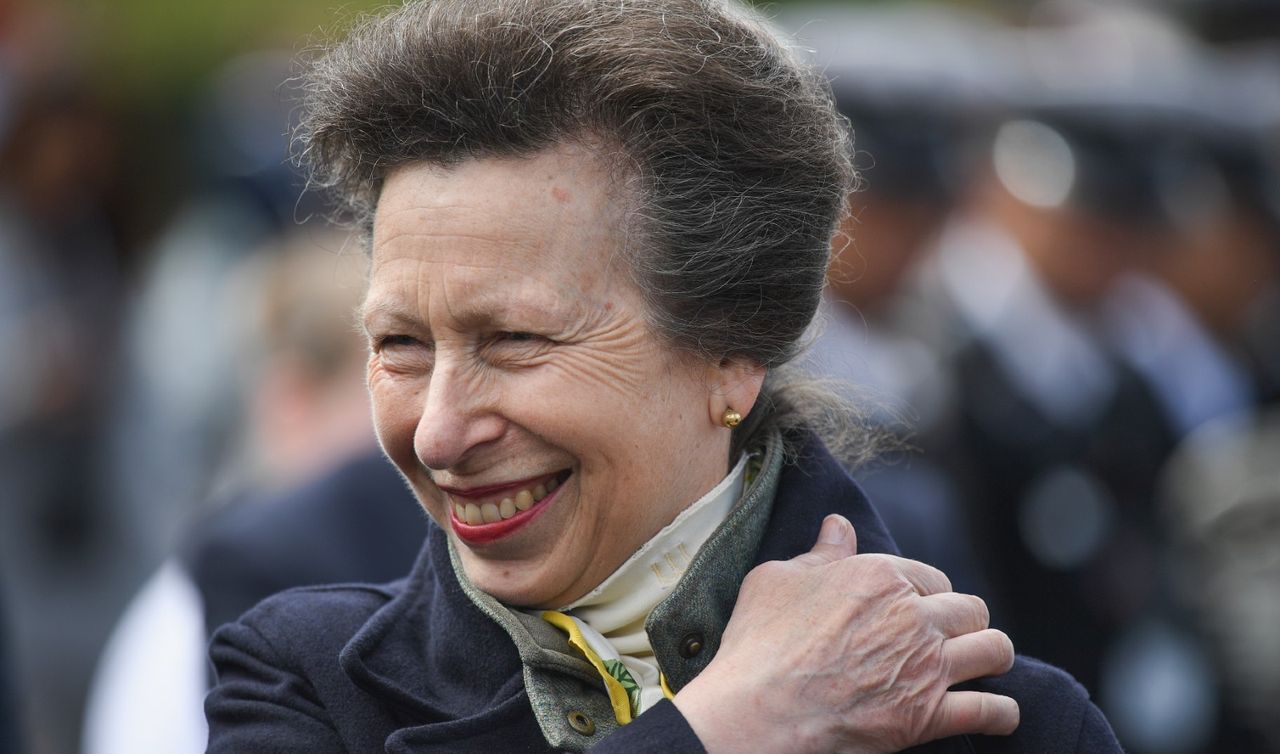 Princess Anne, Princess Royal attends The Royal Edinburgh Military Tattoo cast rehearsel at Redford Barracks on August 2, 2017 in Edinburgh, Scotland.