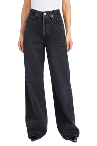 Agolde Dame High Rise Wide Leg Jeans