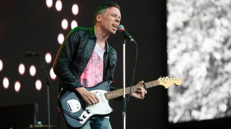 Ryan Jarman of The Cribs performs onstage during All Points East at Victoria Park on August 24, 2025 in London, England