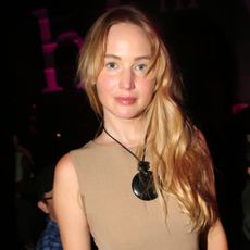 Jennifer Lawrence tapped into the cord necklace trend in NYC
