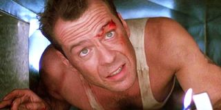 Bruce Willis in Die Hard