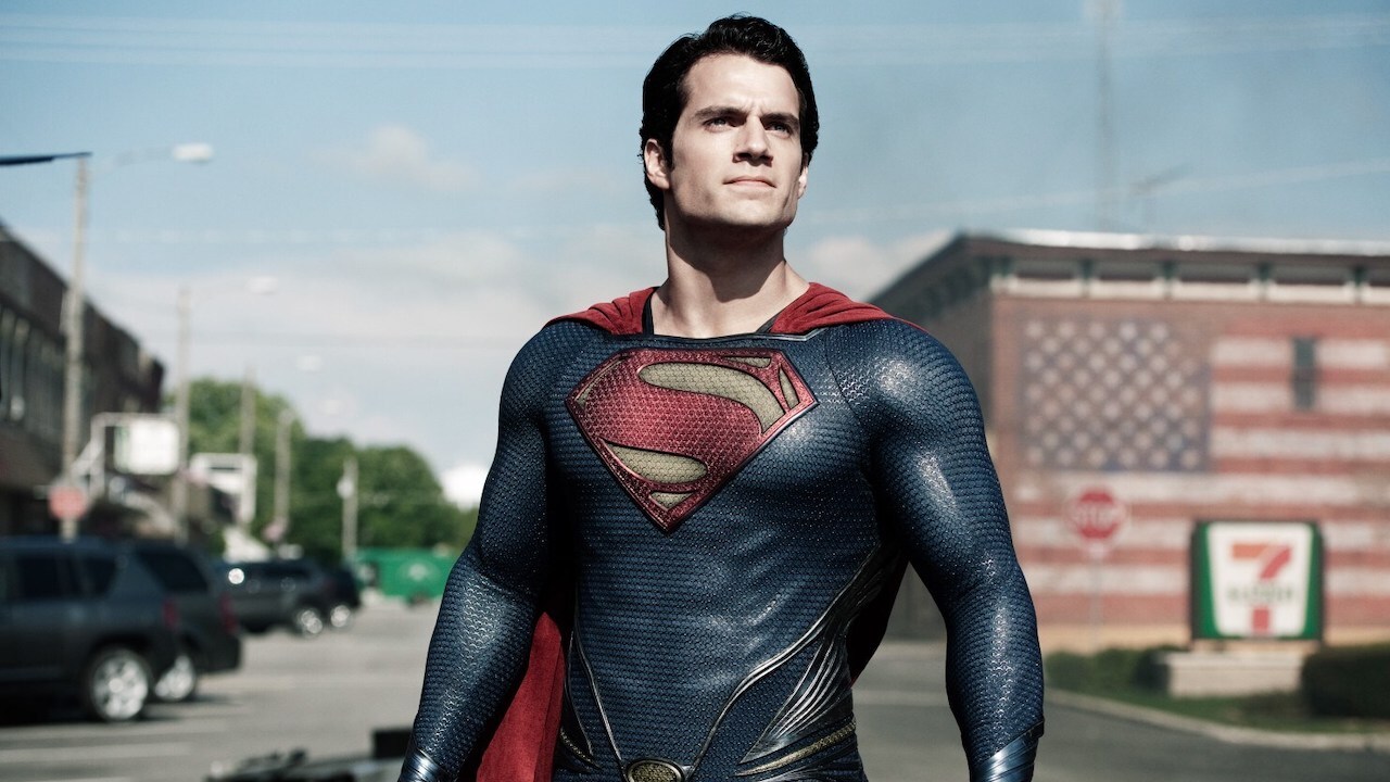 Henry Cavill como Superman en Man of Steel de 2013