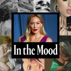 Hilary Duff in an In the Mood collage