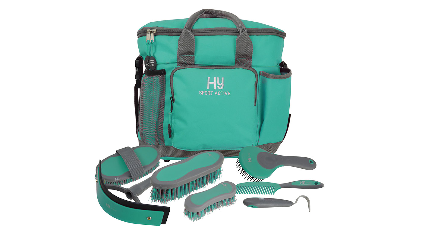 Hy Sport Active complete grooming kits for horses