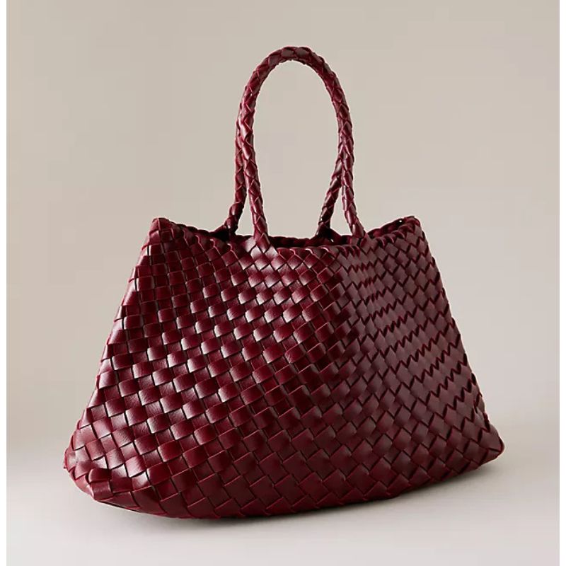 Anthropologie, Calla Large Woven Satchel Bag