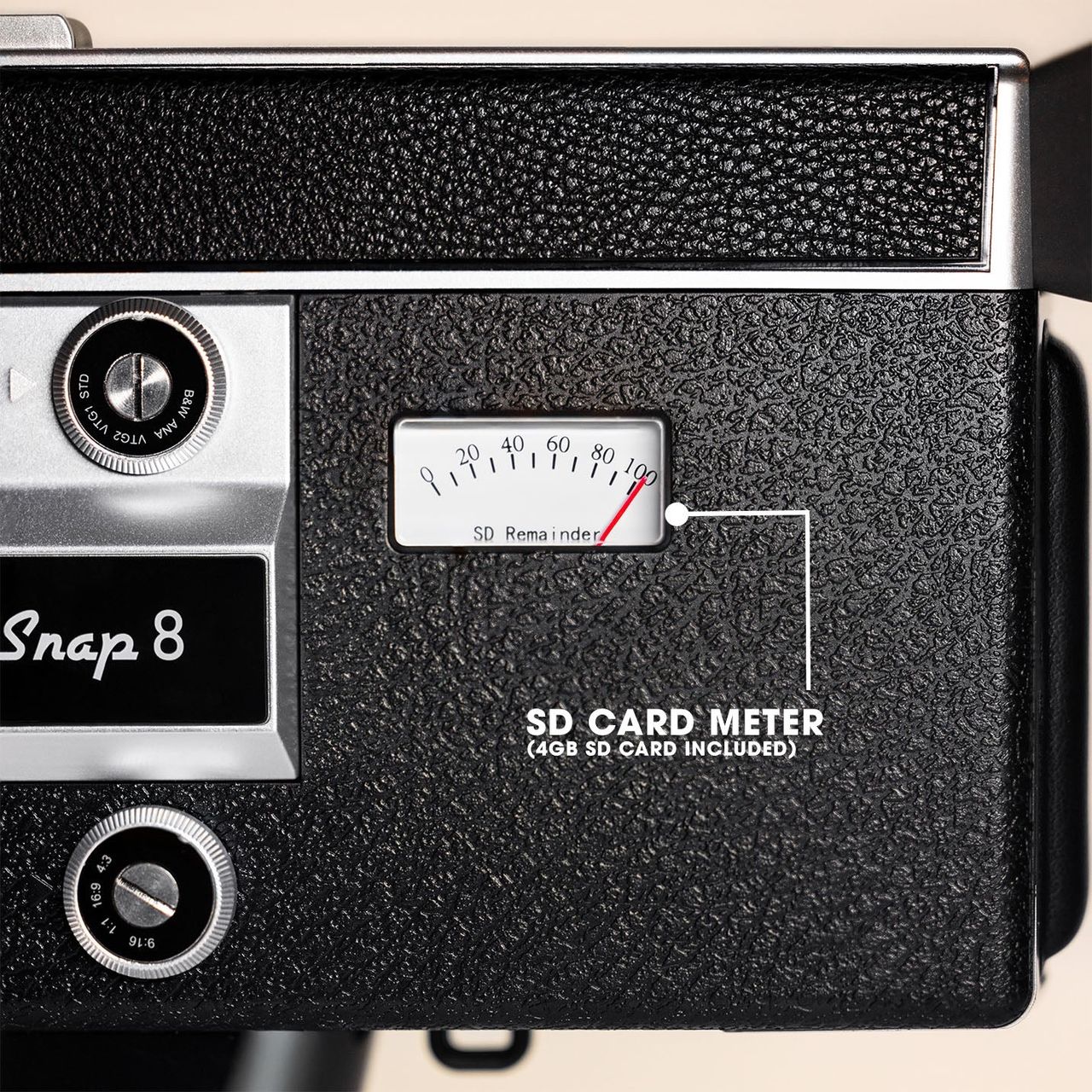 Camp Snap CS8 camera from different angles