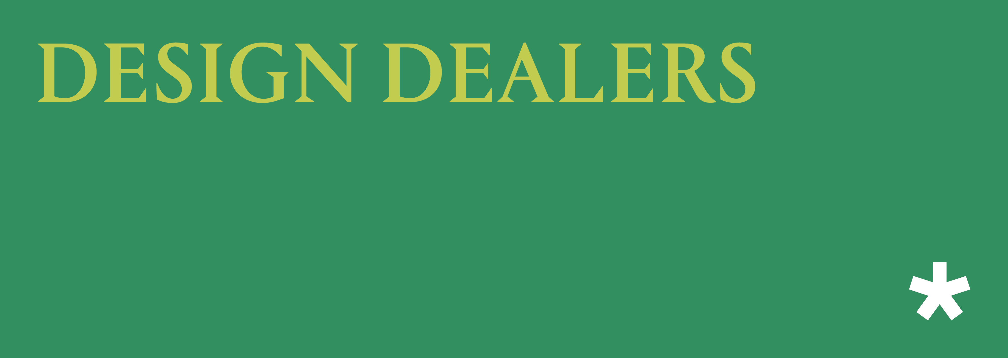 Subhead reading ‘Design Dealers’