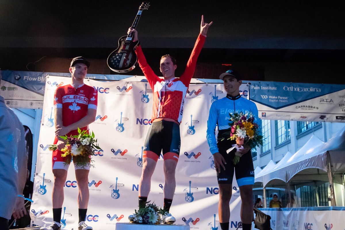 The top 3 for tonights criterium