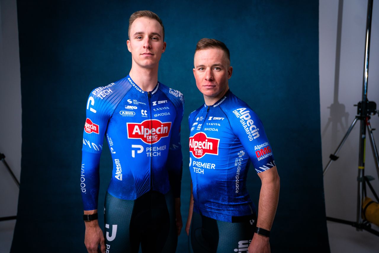 The 2026 Alpecin-Premier Tech and Fenix-Premier Tech kits