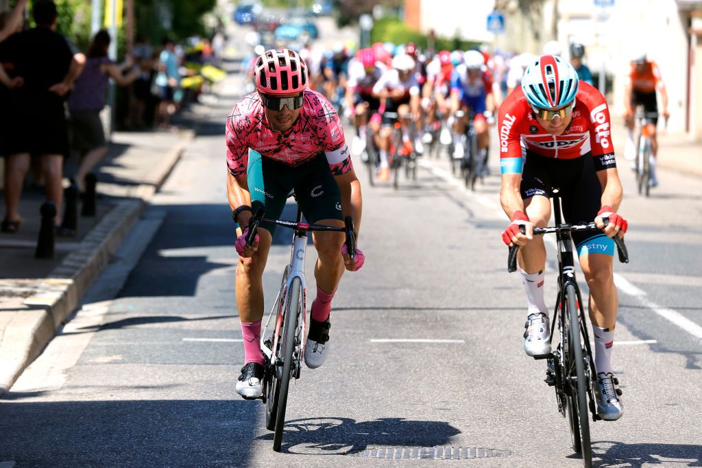 Stefan Bissegger went on the attack at the Tour de l'Ain