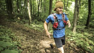 Happy trail runner