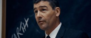 NASA director of flight crew operations Deke Slayton (Kyle Chandler) lays out what it will take to land astronauts on the moon, from the "First Man" trailer.