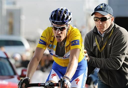 Sylvain Chavanel (Quick Step) put up a good fight but ultimately could not match Contador on the final climb.