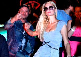 Paris Hilton partying in Hollywood