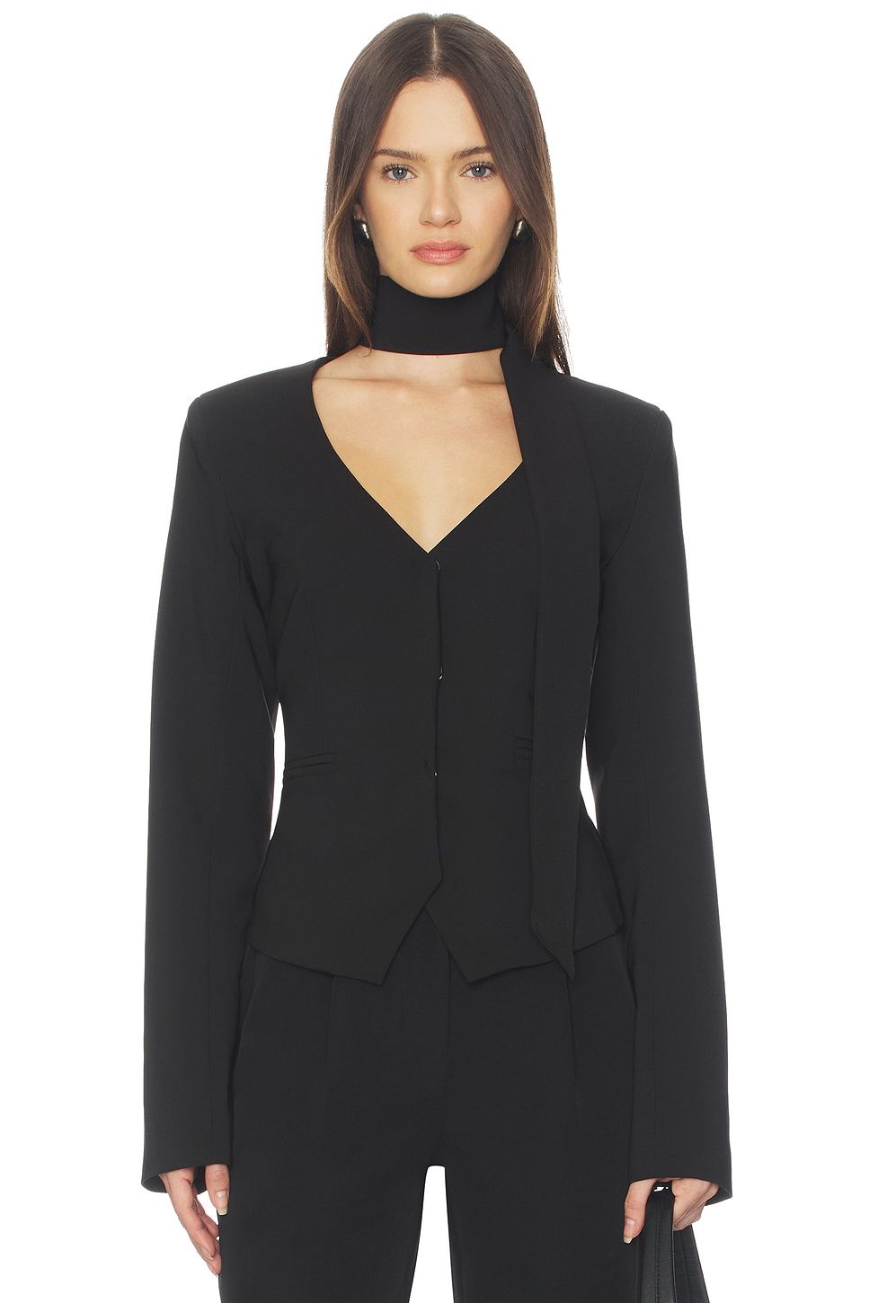 Ariyah Scarf Blazer