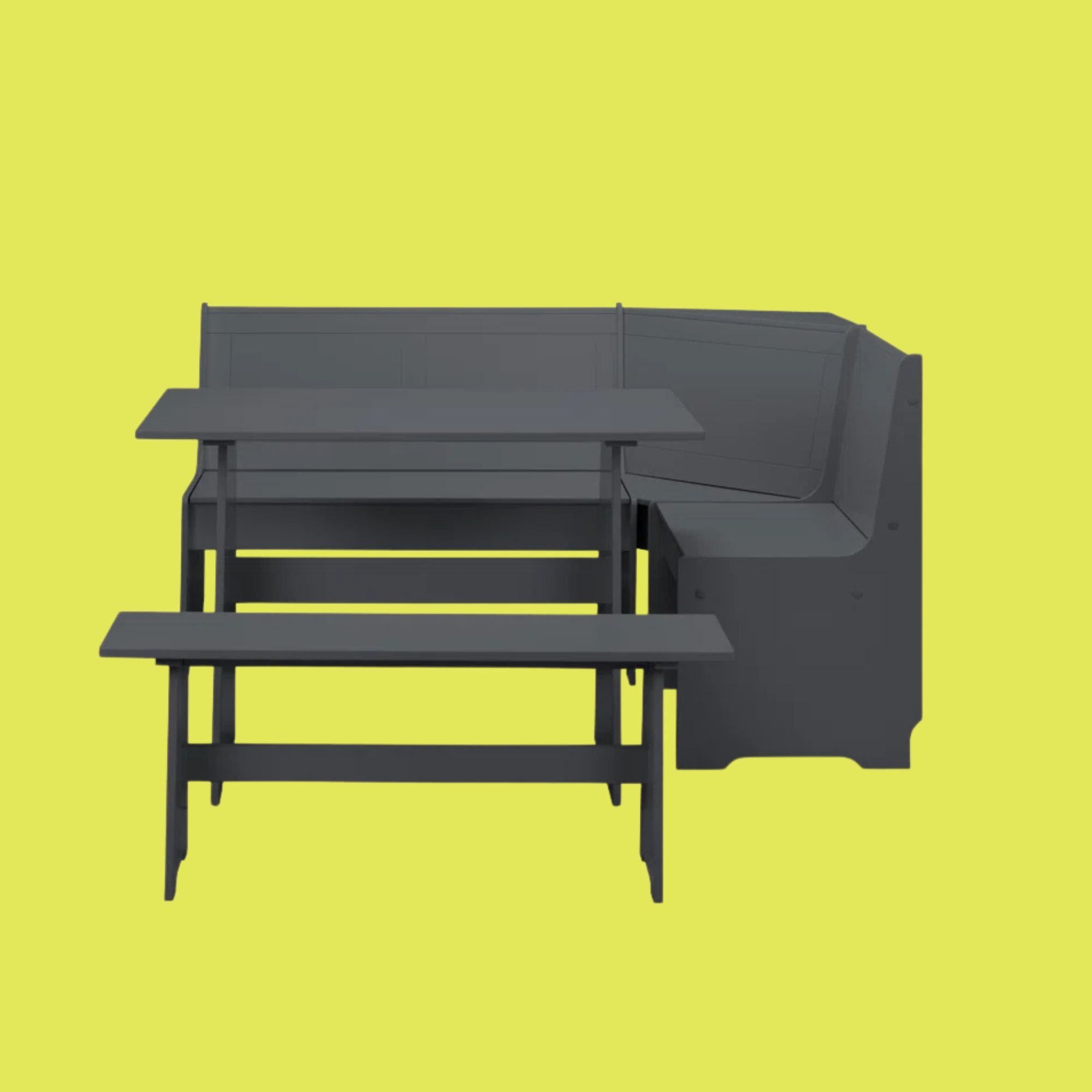Latitude Run, Lief 5-Person Breakfast Nook Dining Set 