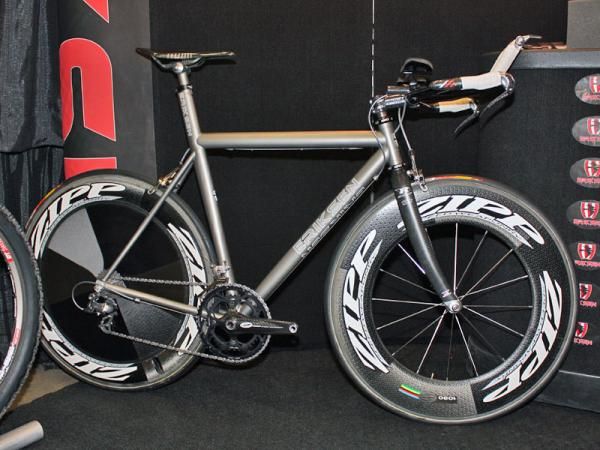 Eriksen's bike repertoire is impressively broad, including niche bikes like time trial machines.