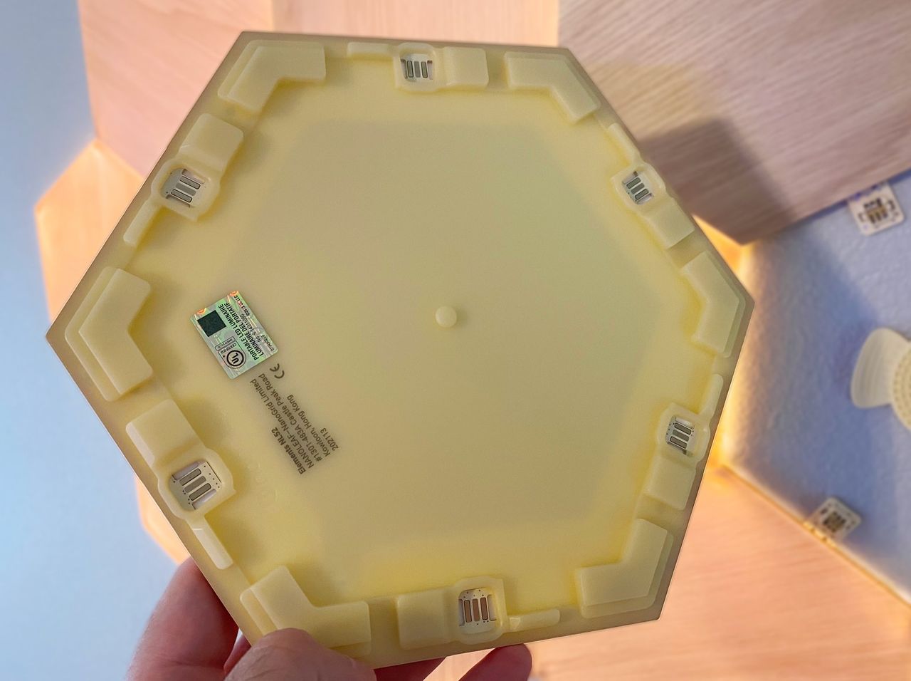 Nanoleaf Elements Review Panel Back