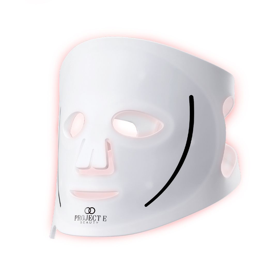 Mascarilla facial LED de belleza Project E