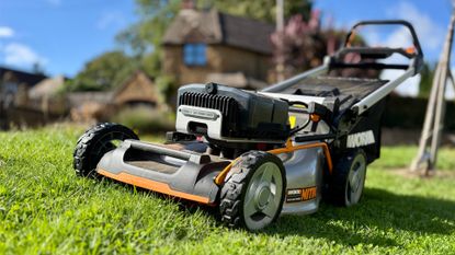 Worx Nitro lawn mower