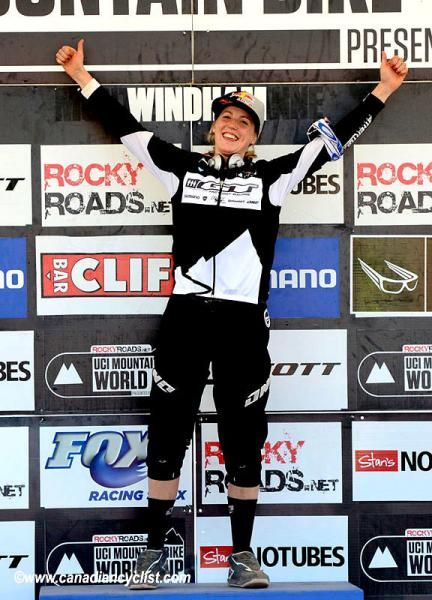 Rachel Atherton (GT) takes over World Cup lead