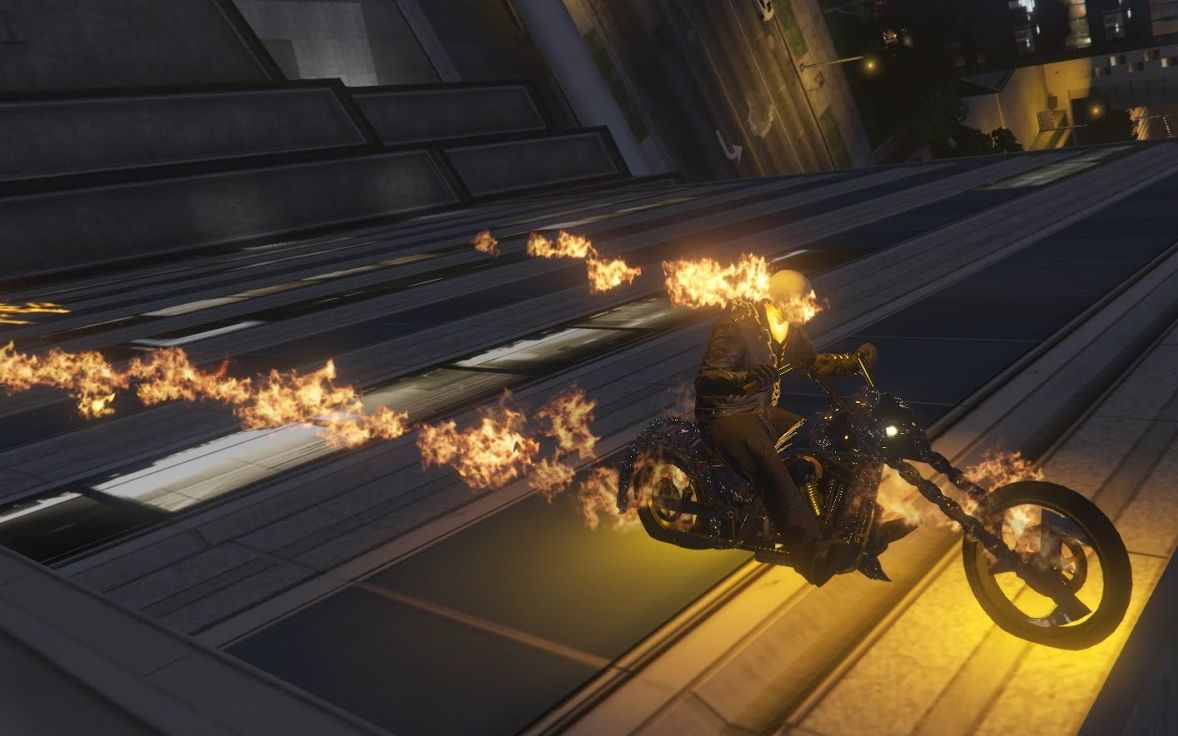 gta iv ghost rider mod