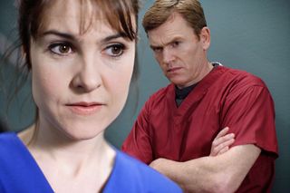 Casualty's Richard Dillane: Adam should watch out!