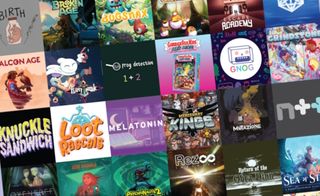 Day of the Devs fundraising art - various indie game cover art images