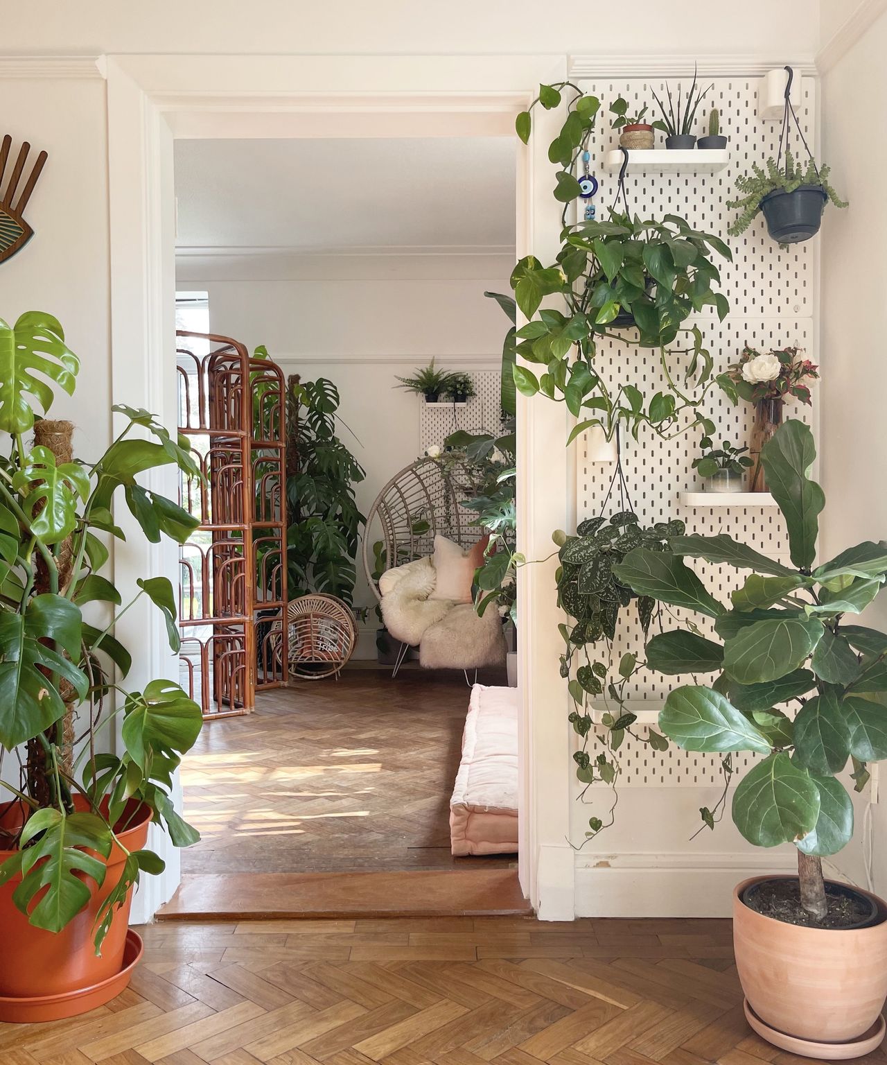 This IKEA SKÅDIS pegboard hack is a must for plant lovers | Gardeningetc