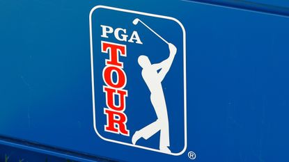 PGA Tour logo in blue