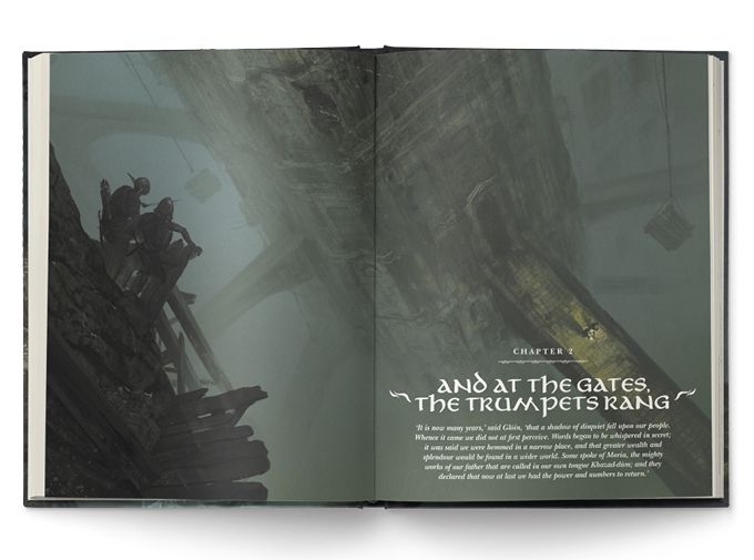 Moria - Through the Doors of Durin page spreads