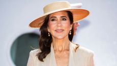 Queen Mary of Denmark arrives at Odense Harbour during the Summer Tour on June 1, 2026