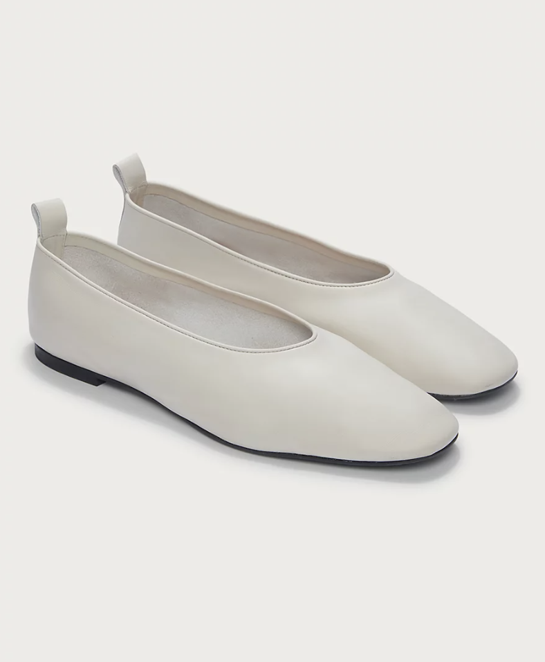 The White Company, High Vamp Ballet Flats