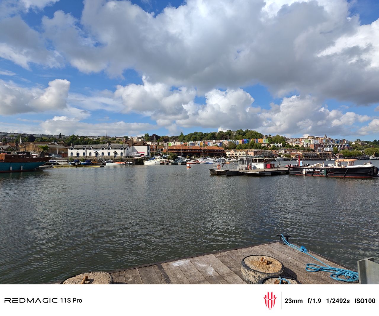 Photos of a harbor taken on the RedMagic 11S Pro