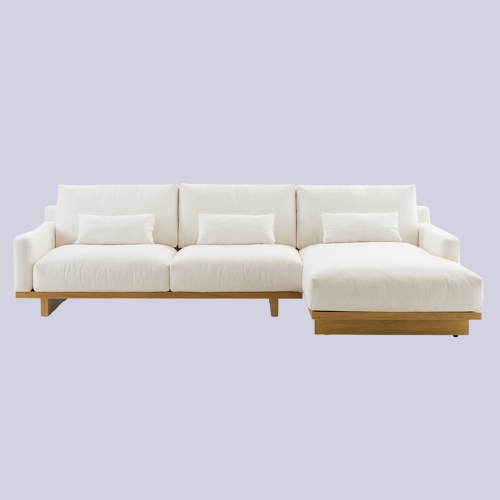 Castlery, Mori Performance Fabric Chaise Sofa