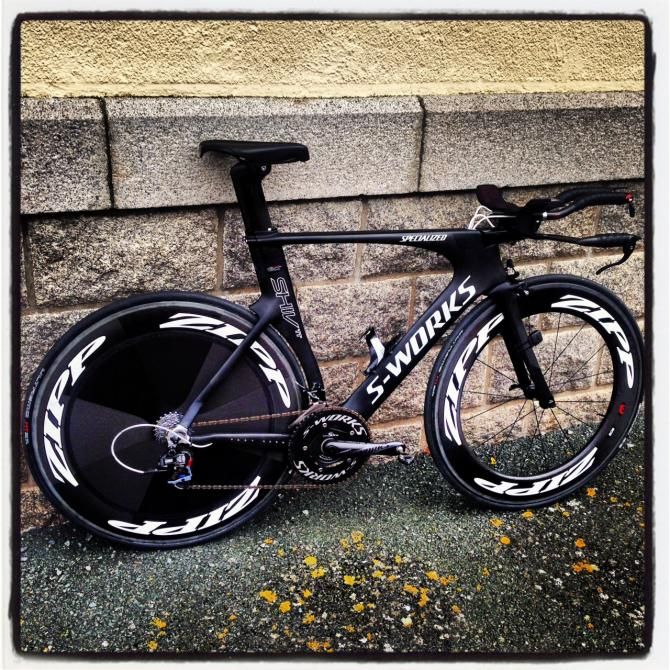 The team ride Specialized bikes