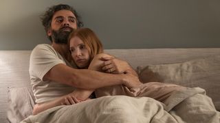 Oscar Isaac and Jessica Chastain in Scenes from a Marriage.