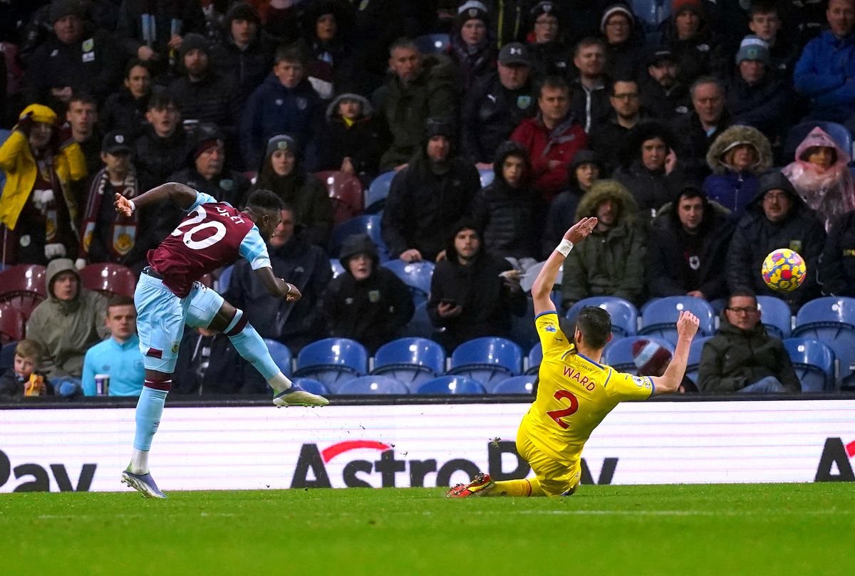 Burnley v Crystal Palace – Premier League – Turf Moor