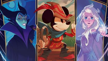 Disney Lorcana: The First Chapter Illumineer's Trove cover closeup