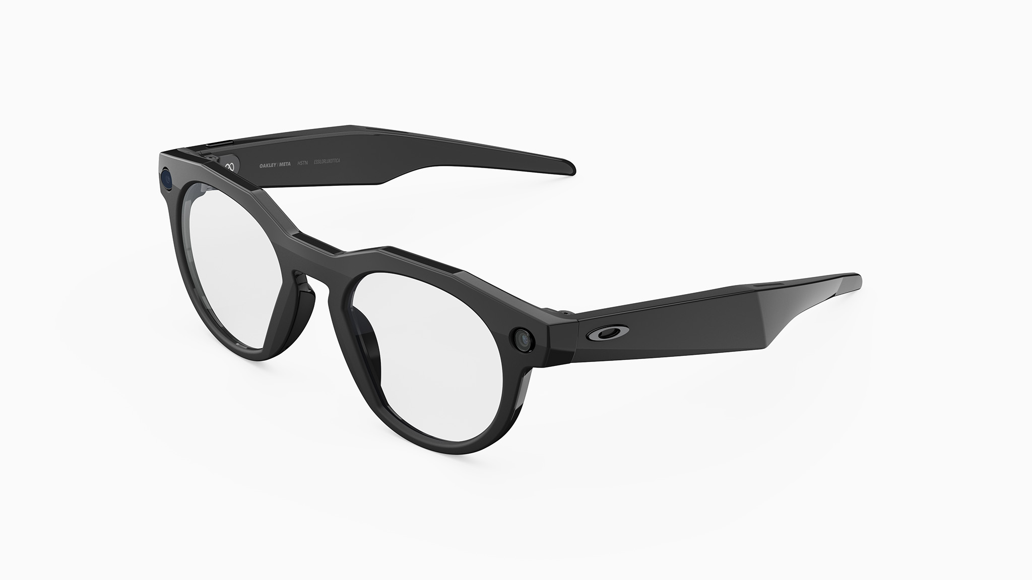 An official product render of Oakley Meta HSTN smart glasses