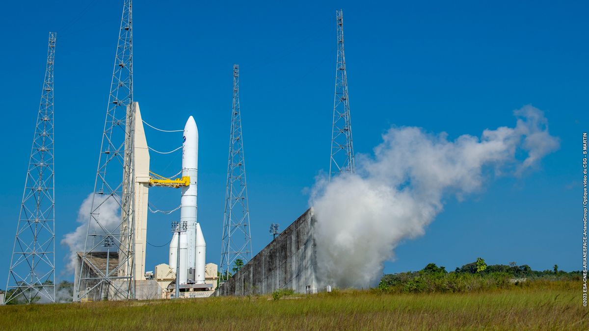 Watch Europe's new Ariane 6 rocket perform crucial engine test today