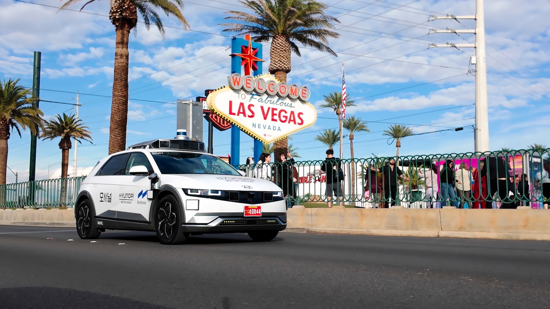 Hyundai Motional Robotaxi Las Vegas