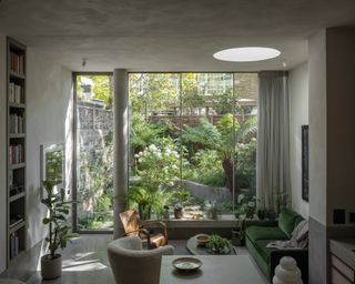 Garden room at Chelsea townhouse