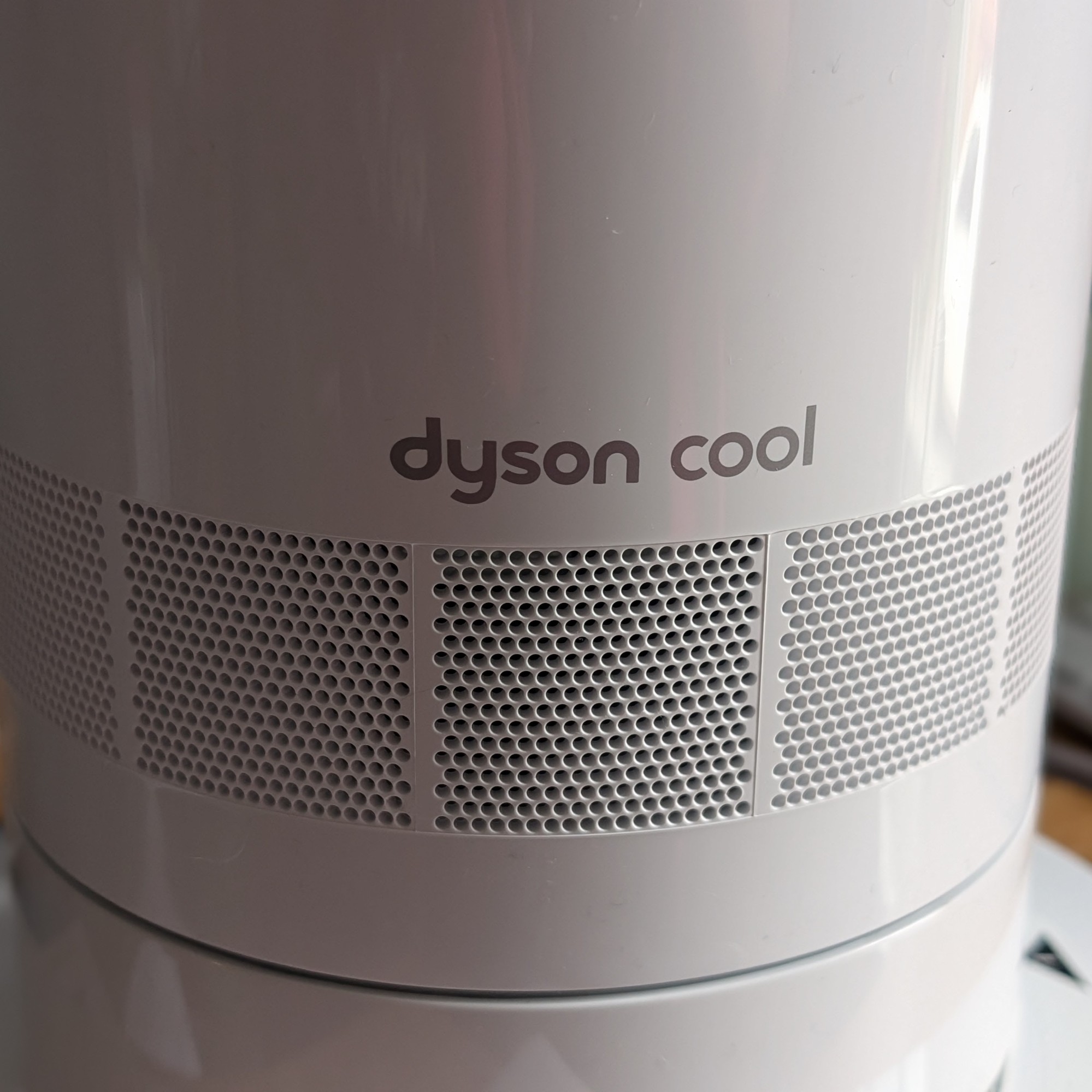 Dyson Cool AM07 Tower Fan in home testing